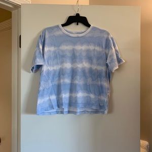 Hollister Blue and White T-shirt